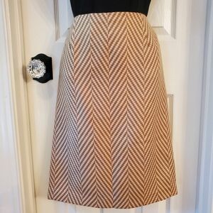 Talbots Collection Wool And Cashmere Skirt Made In Italy VTG
